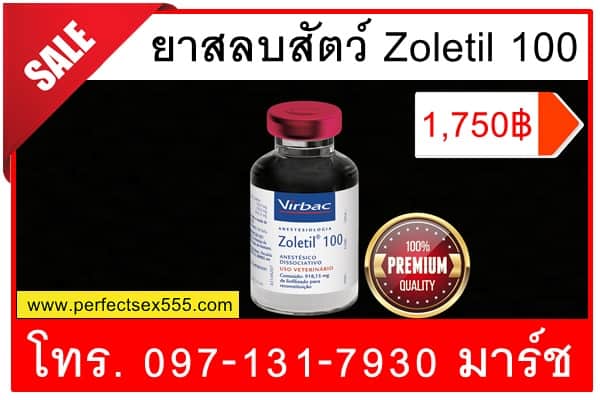 ยาสลบสัตว์ Zoletil 100